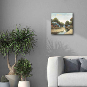 'By the Waterways I' by James Wiens, Canvas Wall Art,18 x 18