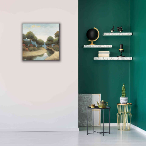 Image of 'By the Waterways I' by James Wiens, Canvas Wall Art,26 x 26
