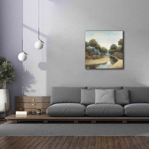Image of 'By the Waterways I' by James Wiens, Canvas Wall Art,37 x 37