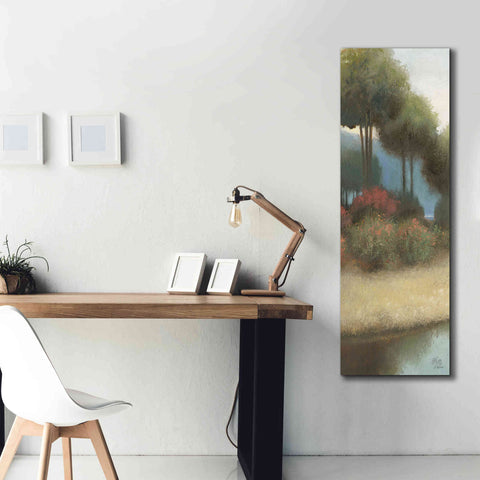 Image of 'By the Waterways Portrait I' by James Wiens, Canvas Wall Art,20 x 60