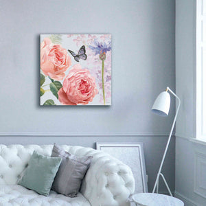 'Boho Bouquet II Blue' by James Wiens, Canvas Wall Art,37 x 37