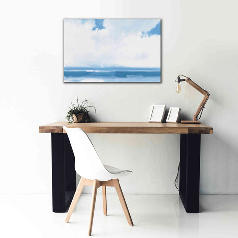Image of 'Oceanview Sail' by James Wiens, Canvas Wall Art,40 x 26