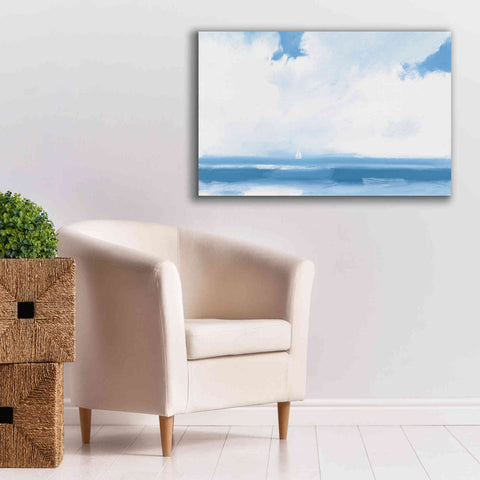 Image of 'Oceanview Sail' by James Wiens, Canvas Wall Art,40 x 26