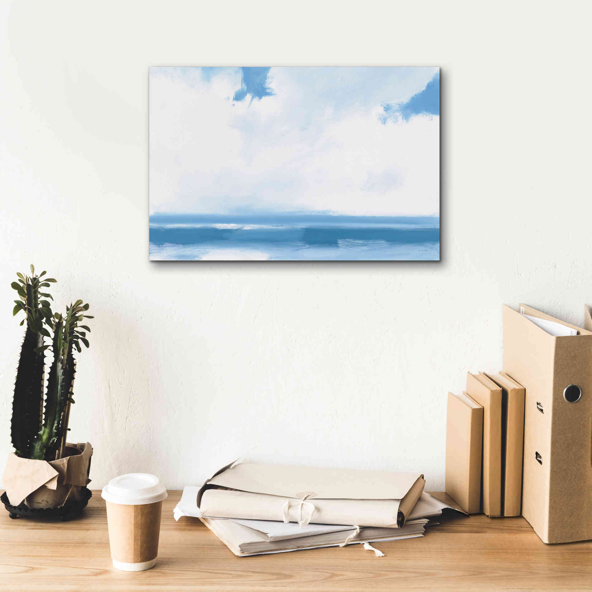 'Oceanview' by James Wiens, Canvas Wall Art,18 x 12