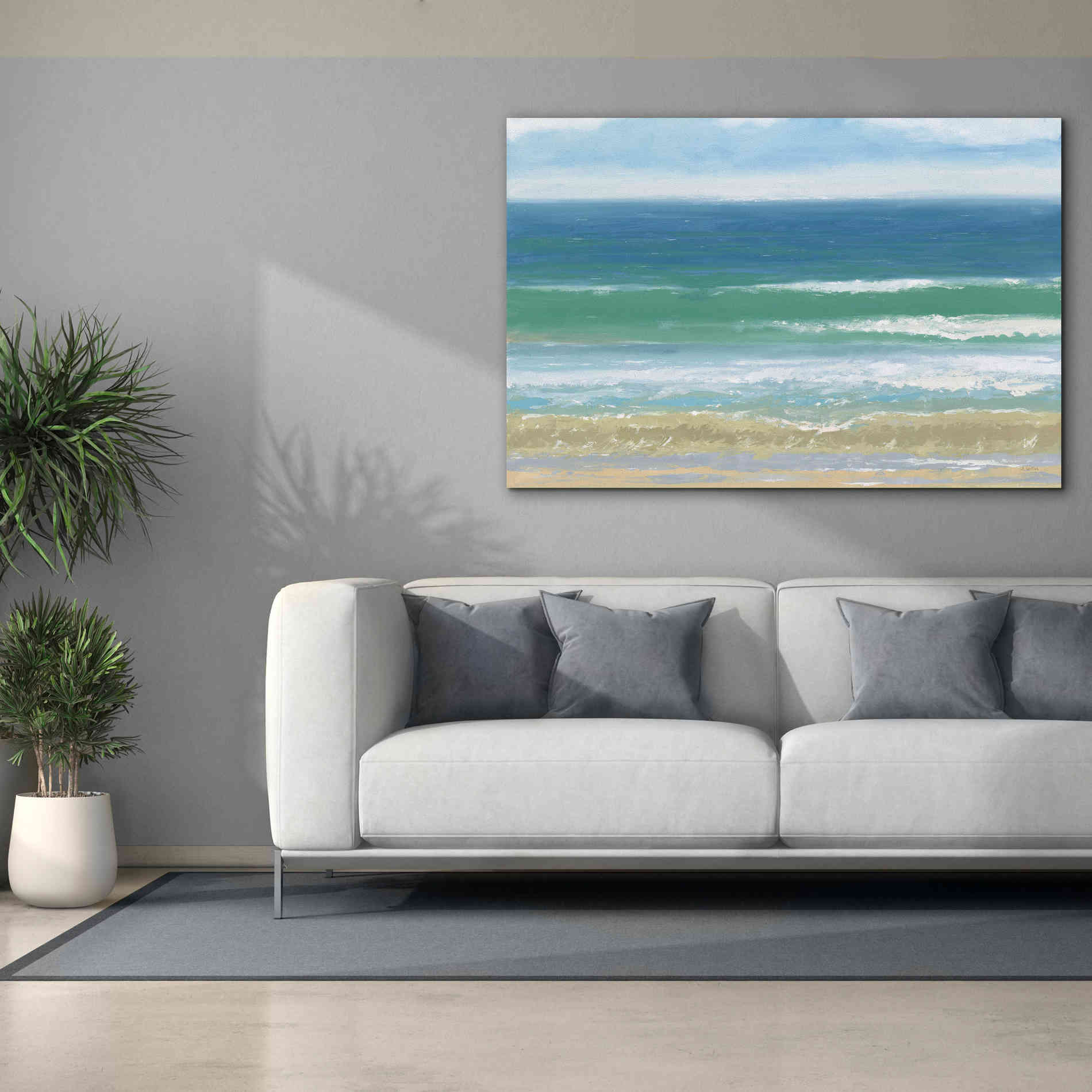 'Shoreline' by James Wiens, Canvas Wall Art,60 x 40