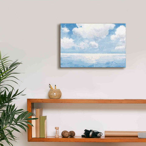 Image of 'Sparkling Sea' by James Wiens, Canvas Wall Art,18 x 12