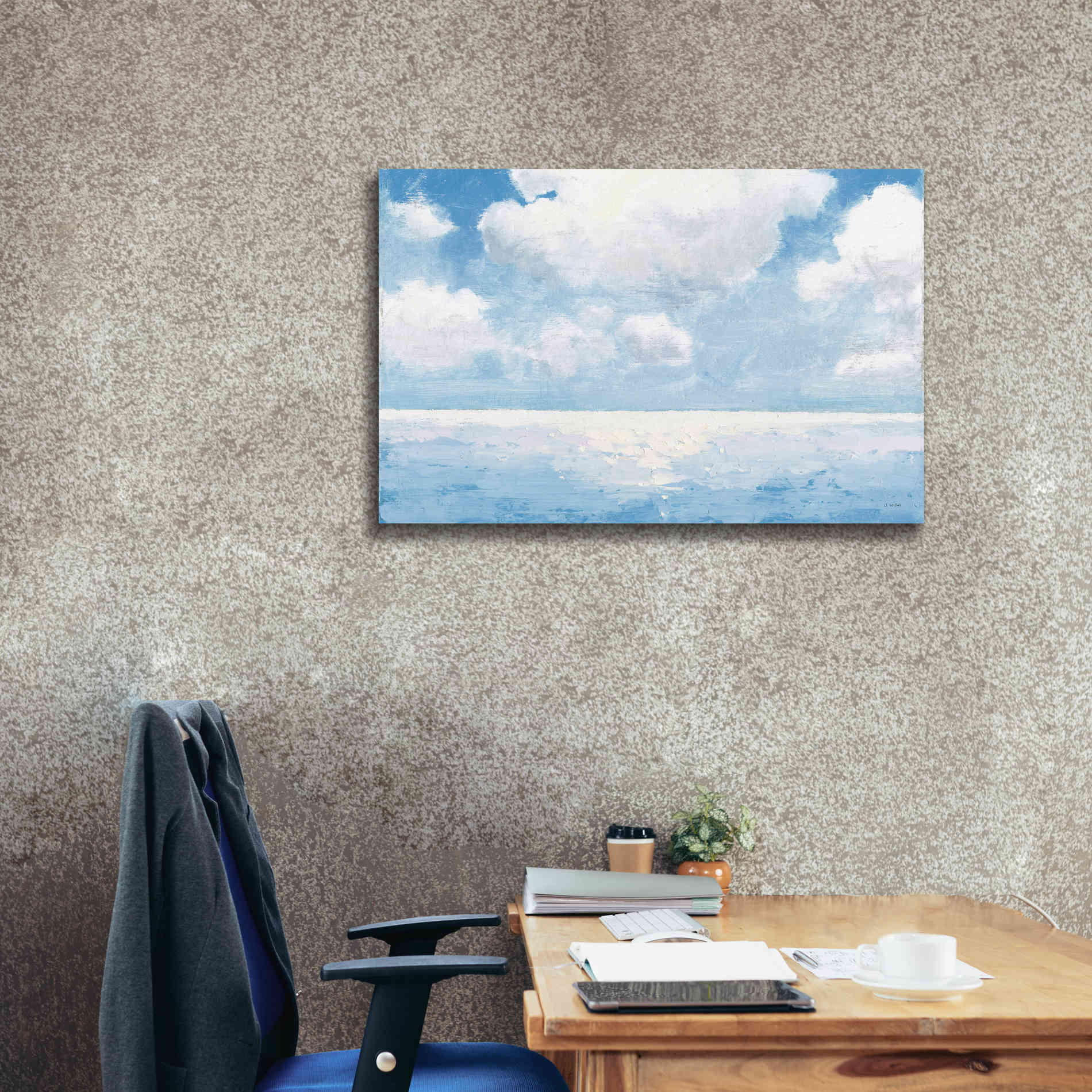 'Sparkling Sea' by James Wiens, Canvas Wall Art,40 x 26