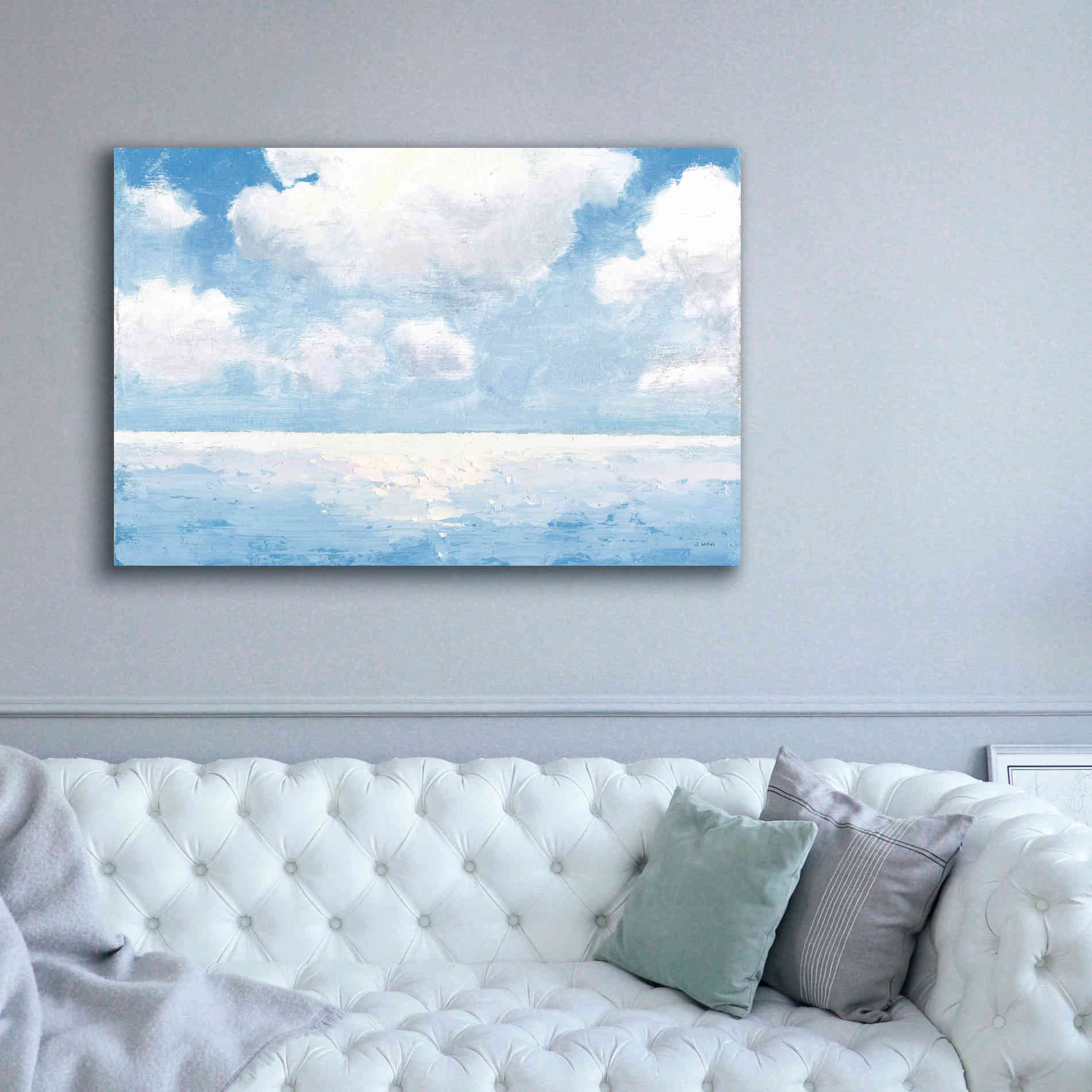 'Sparkling Sea' by James Wiens, Canvas Wall Art,60 x 40