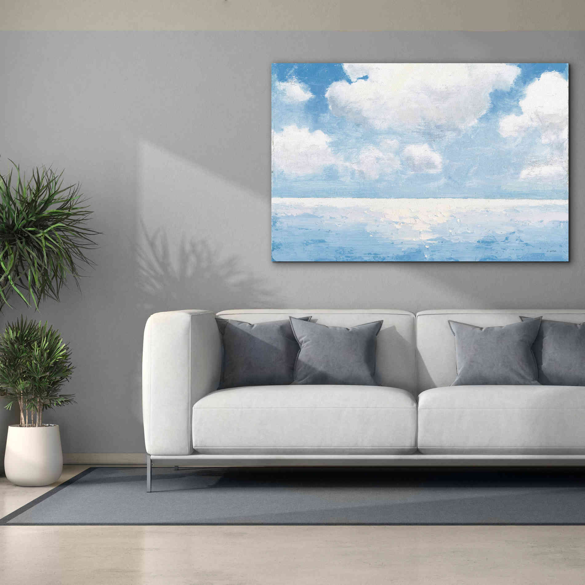 'Sparkling Sea' by James Wiens, Canvas Wall Art,60 x 40