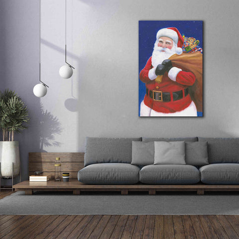 Image of 'James Santa' by James Wiens, Canvas Wall Art,40 x 60