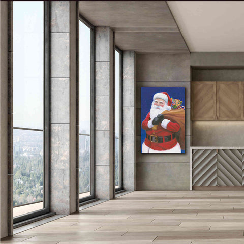 Image of 'James Santa' by James Wiens, Canvas Wall Art,40 x 60