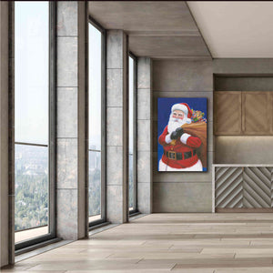 'James Santa' by James Wiens, Canvas Wall Art,40 x 60