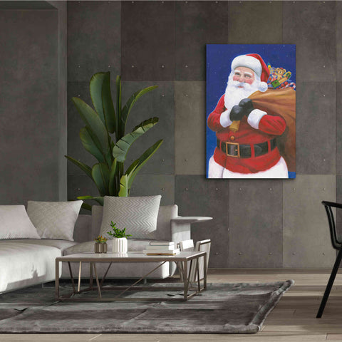 Image of 'James Santa' by James Wiens, Canvas Wall Art,40 x 60