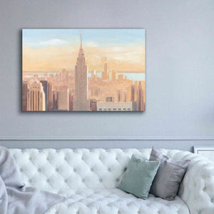 'Manhattan Dawn' by James Wiens, Canvas Wall Art,60 x 40