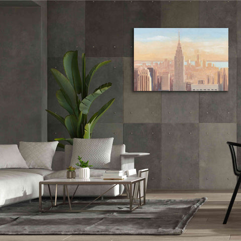 Image of 'Manhattan Dawn' by James Wiens, Canvas Wall Art,60 x 40