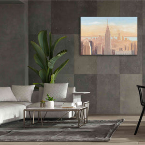 'Manhattan Dawn' by James Wiens, Canvas Wall Art,60 x 40