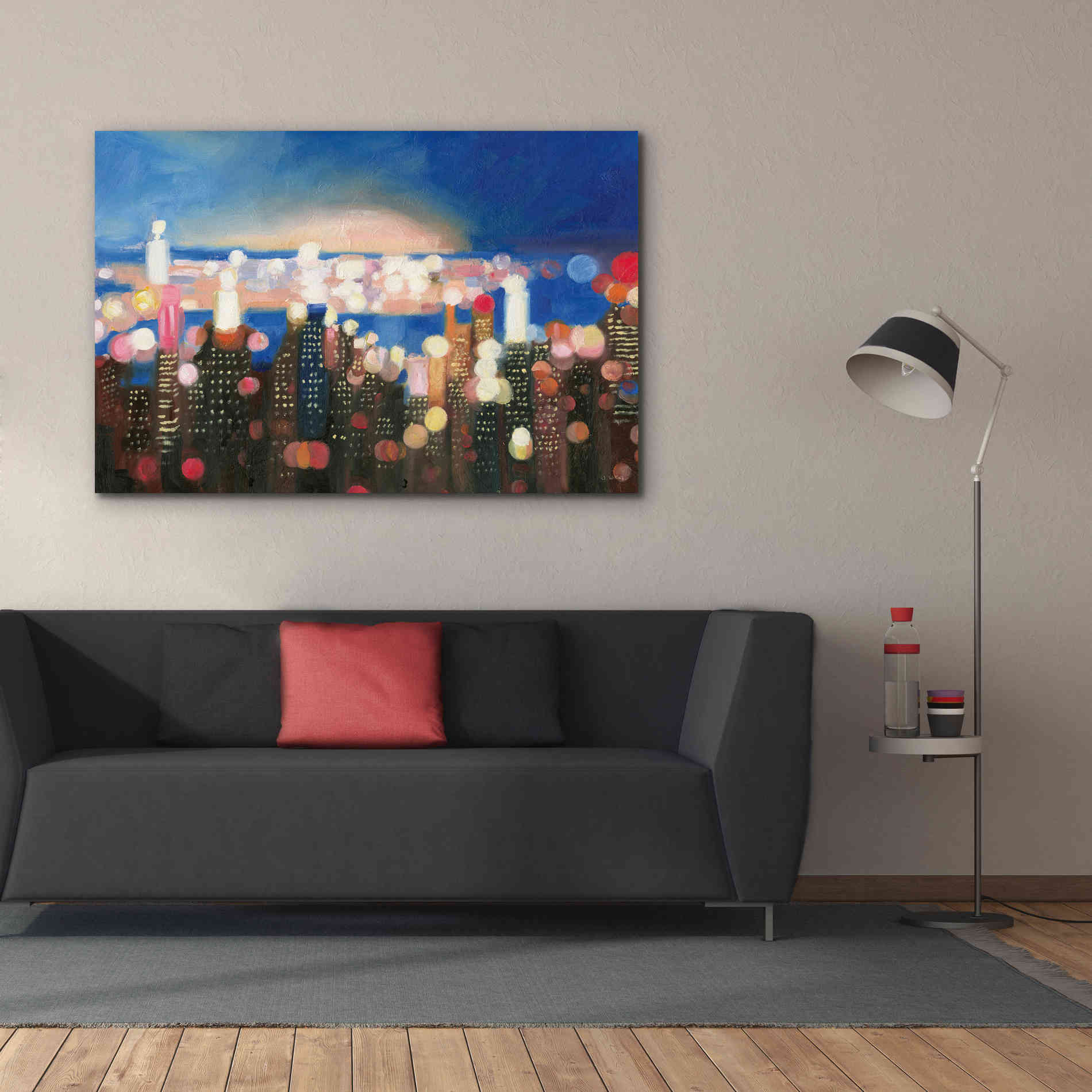 'City Lights' by James Wiens, Canvas Wall Art,60 x 40