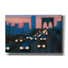 'Brooklyn Bridge Evening' by James Wiens, Canvas Wall Art,18x12x1.1x0,26x18x1.1x0,40x26x1.74x0,60x40x1.74x0