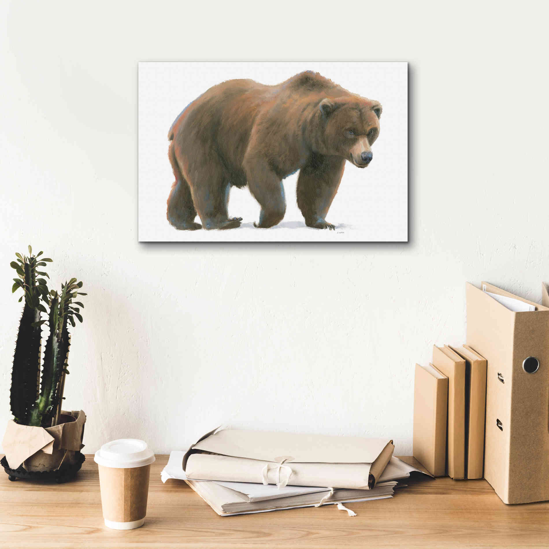 'Northern Wild  I' by James Wiens, Canvas Wall Art,18 x 12