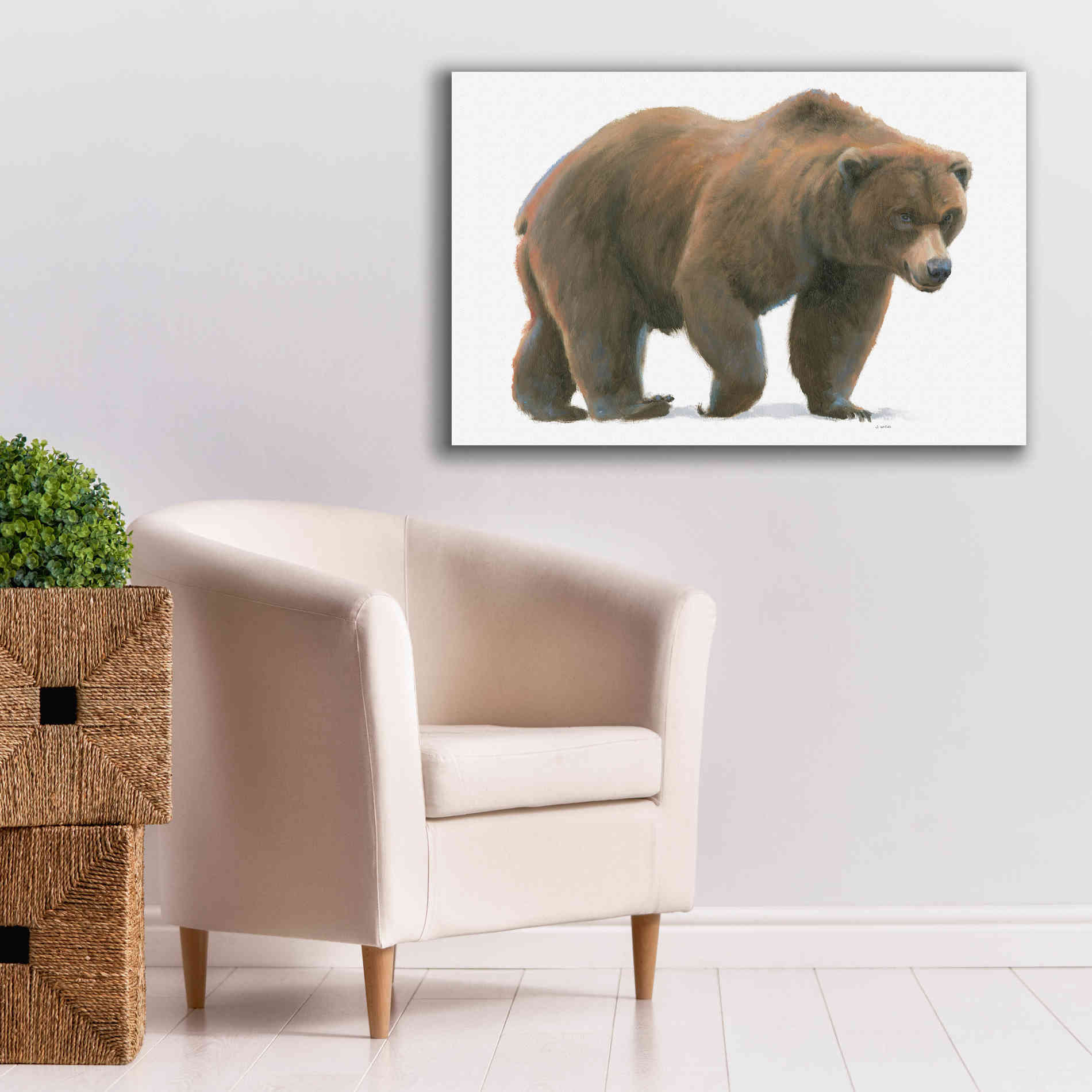 'Northern Wild  I' by James Wiens, Canvas Wall Art,40 x 26