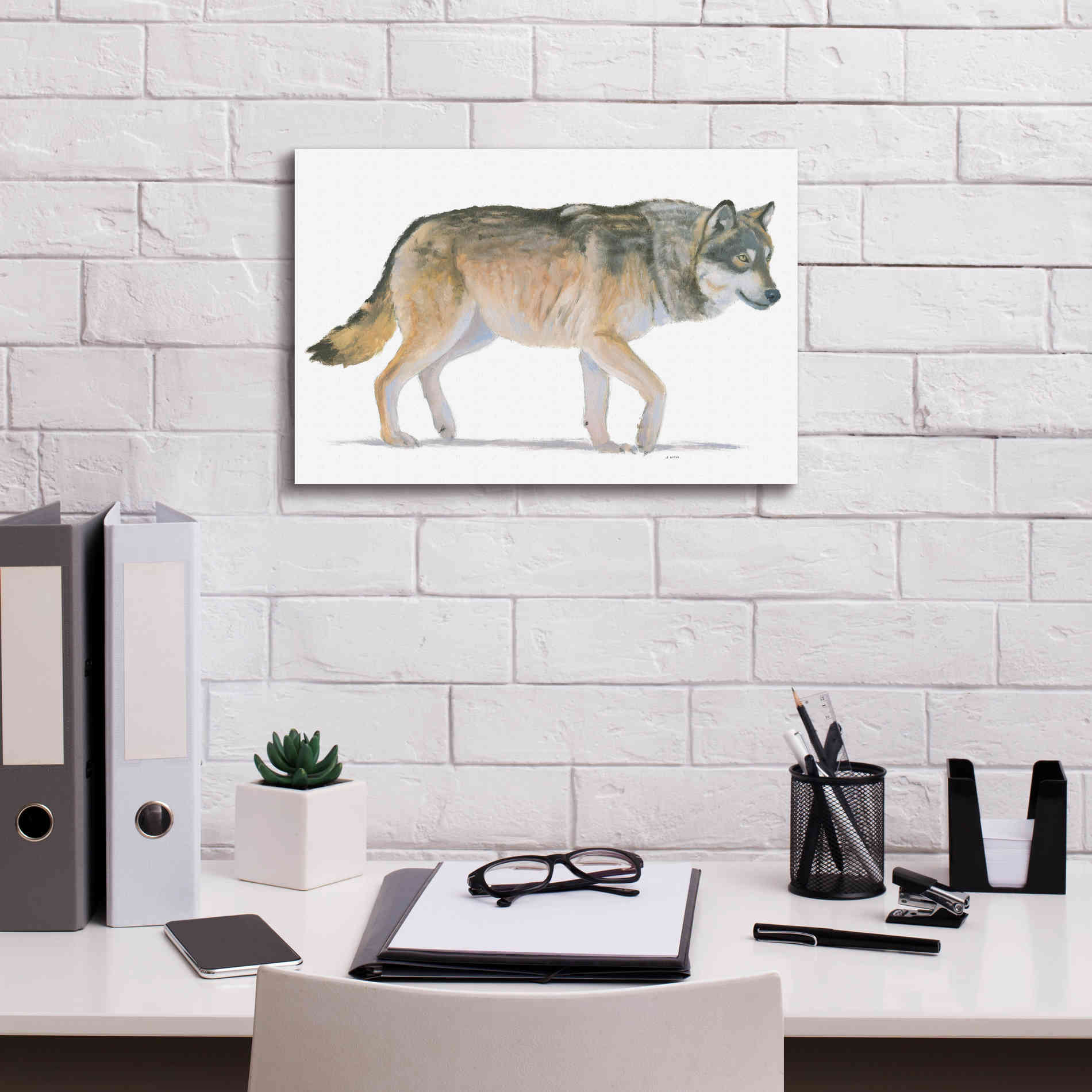 'Northern Wild II' by James Wiens, Canvas Wall Art,18 x 12