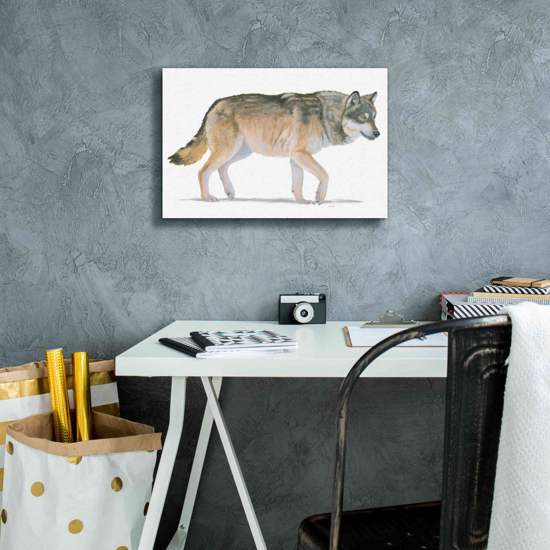 'Northern Wild II' by James Wiens, Canvas Wall Art,18 x 12