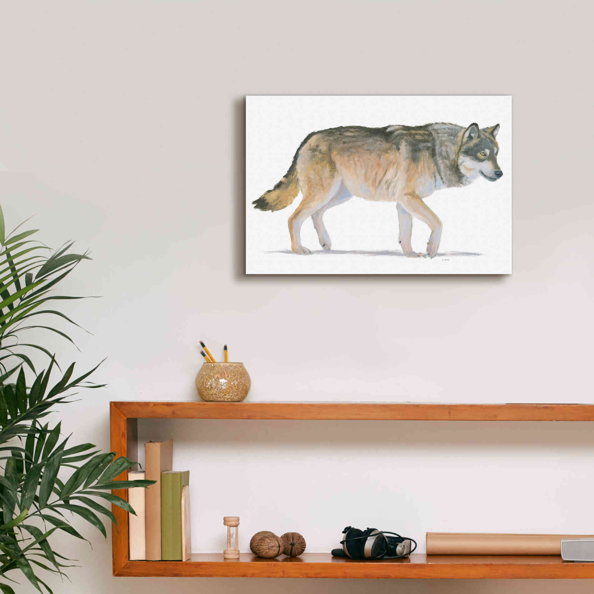 'Northern Wild II' by James Wiens, Canvas Wall Art,18 x 12