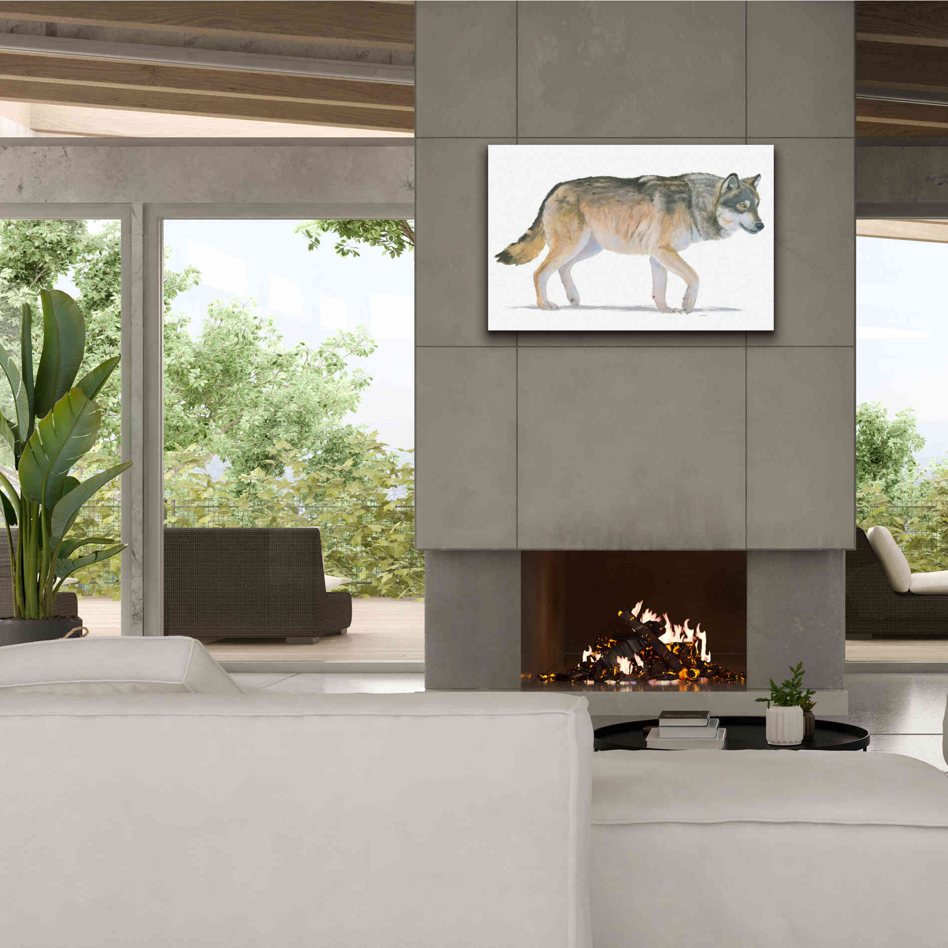 'Northern Wild II' by James Wiens, Canvas Wall Art,40 x 26