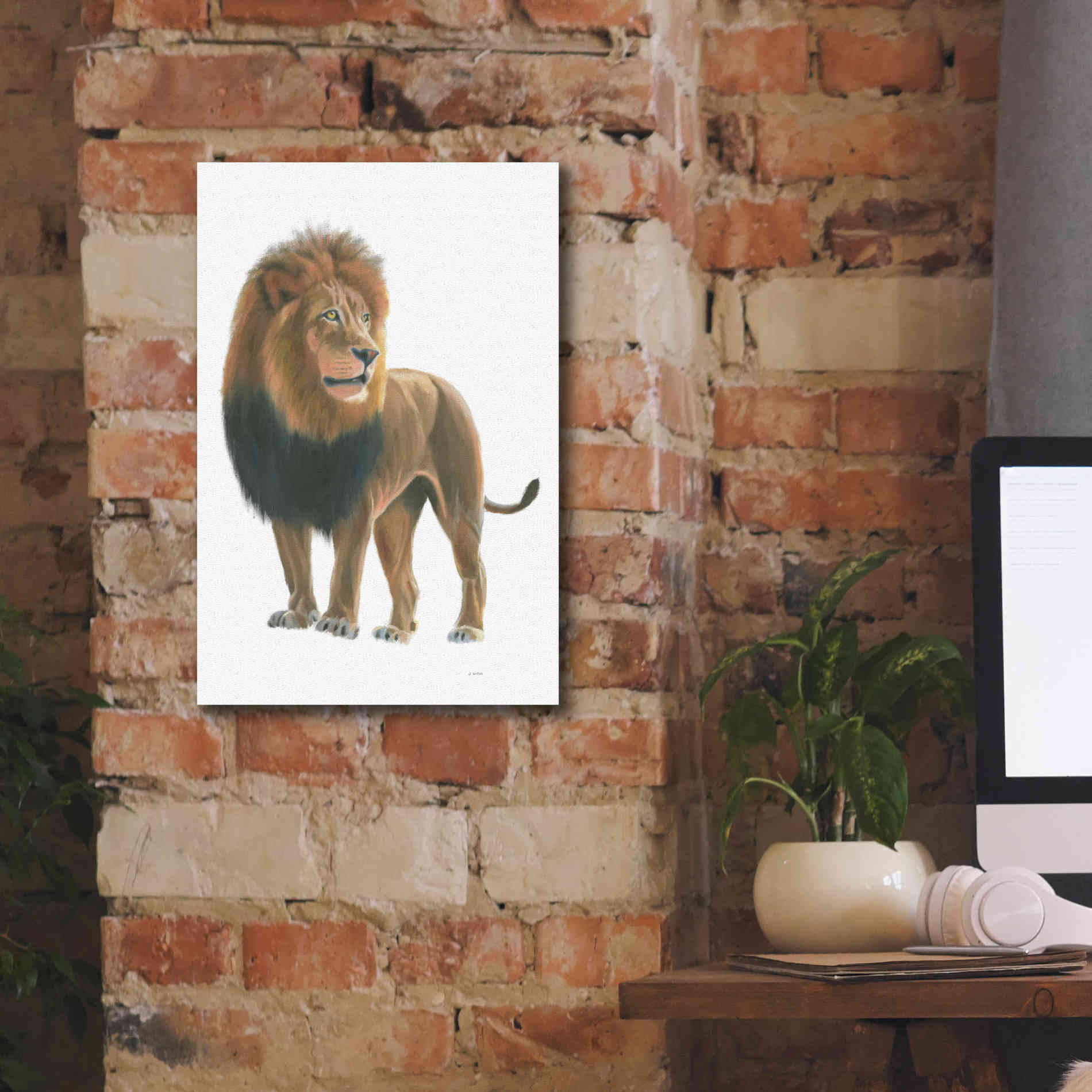 'Wild and Free I' by James Wiens, Canvas Wall Art,12 x 18