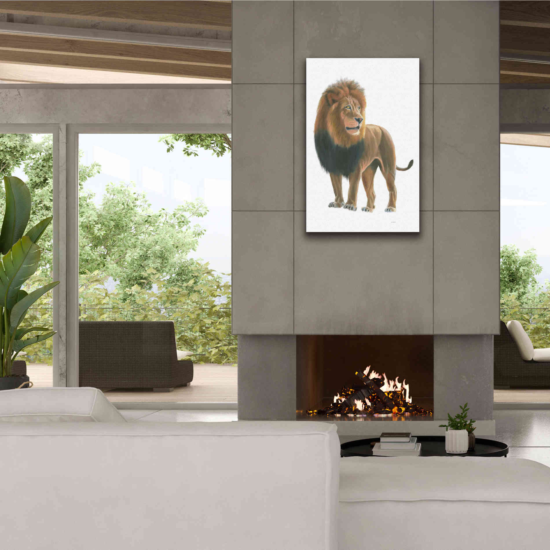 'Wild and Free I' by James Wiens, Canvas Wall Art,26 x 40