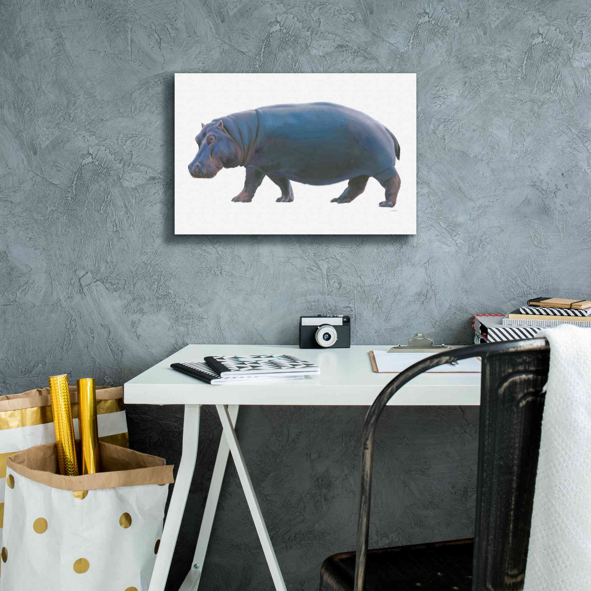 'Wild and Free IV' by James Wiens, Canvas Wall Art,18 x 12