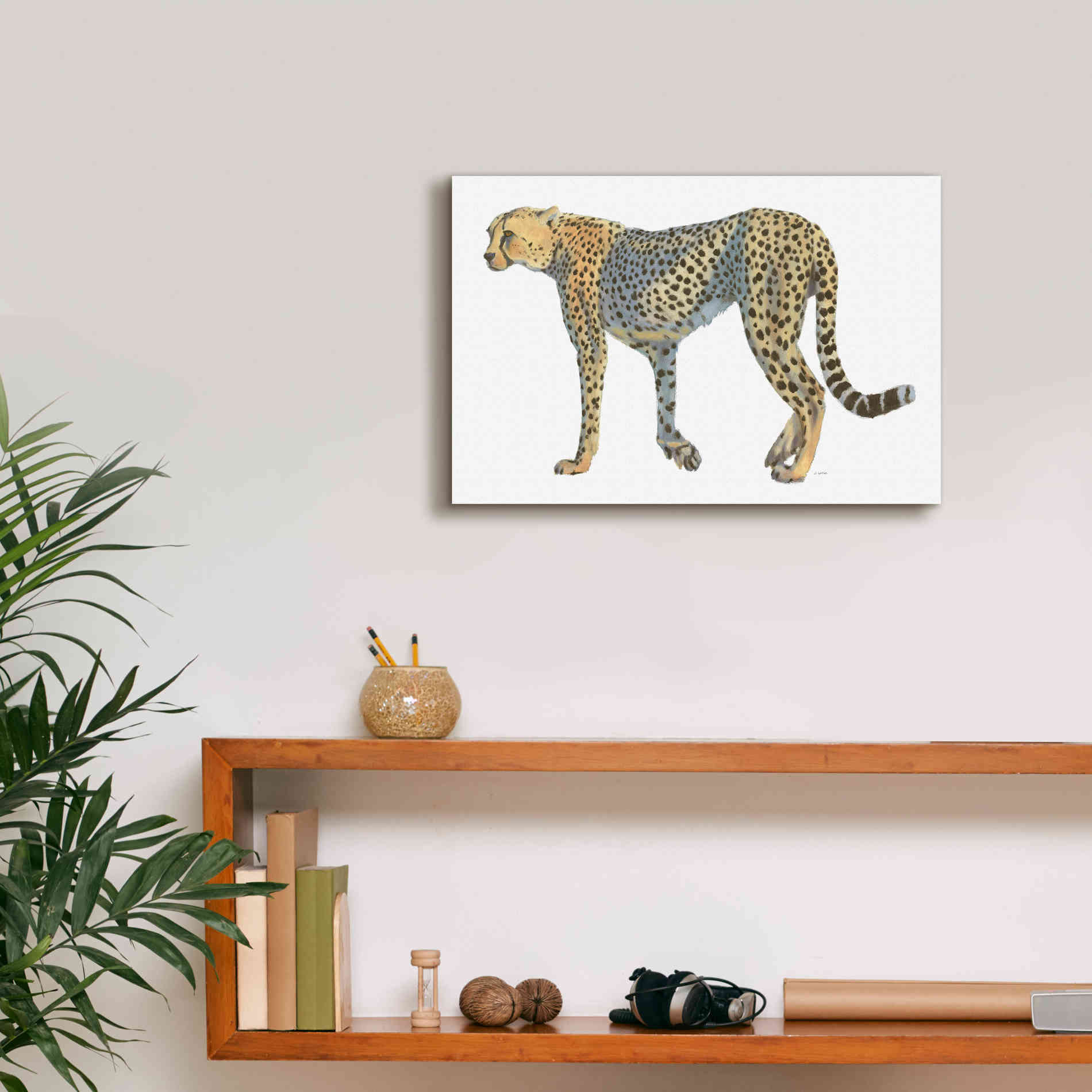 'Wild and Free VII' by James Wiens, Canvas Wall Art,18 x 12