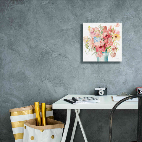 Image of 'Boho Bouquet  VII' by James Wiens, Canvas Wall Art,12 x 12