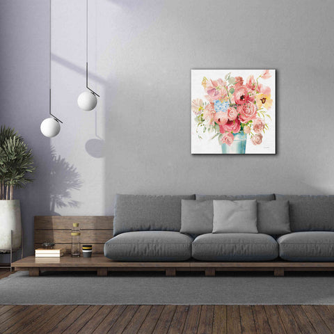 Image of 'Boho Bouquet  VII' by James Wiens, Canvas Wall Art,37 x 37