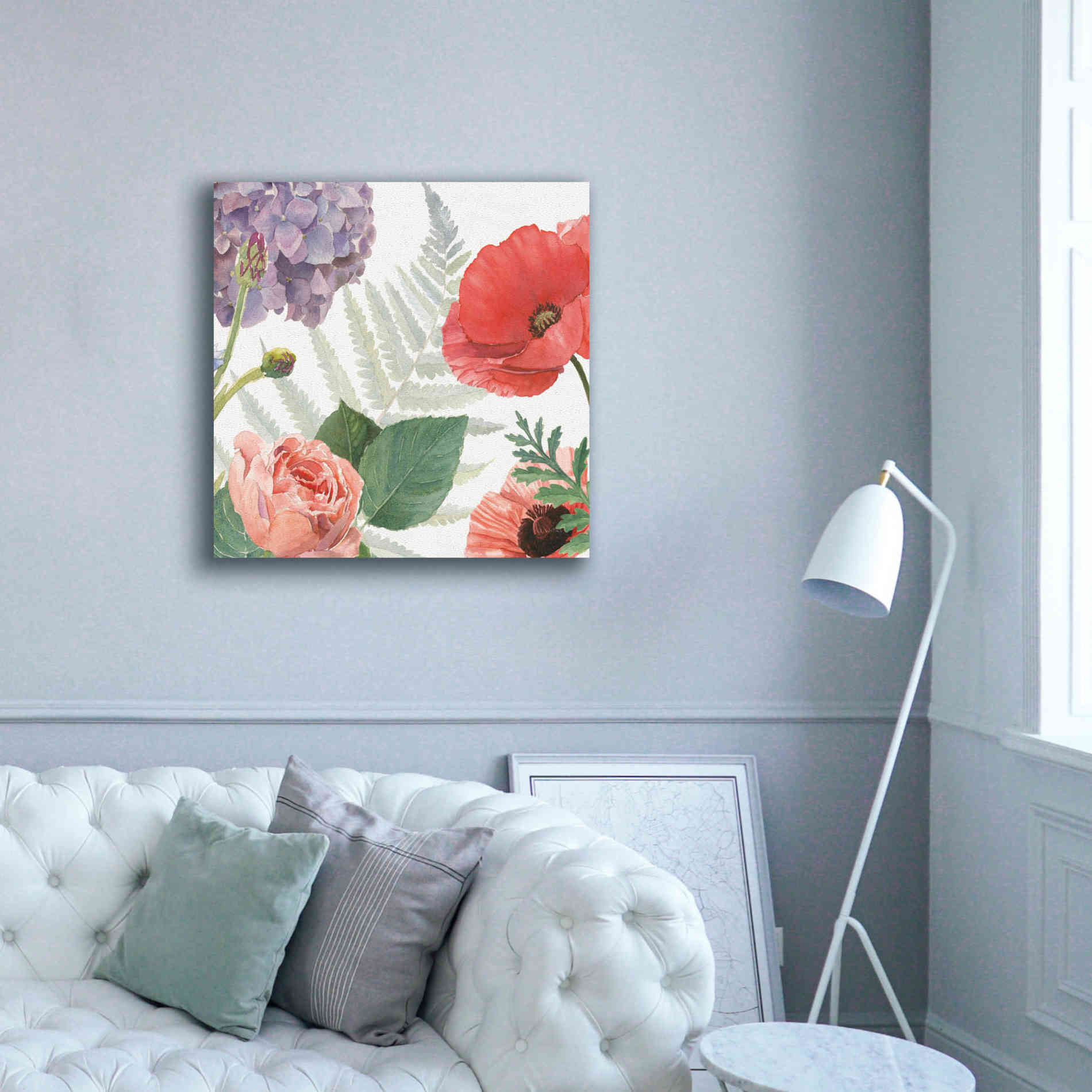 'Boho Bouquet  XI' by James Wiens, Canvas Wall Art,37 x 37