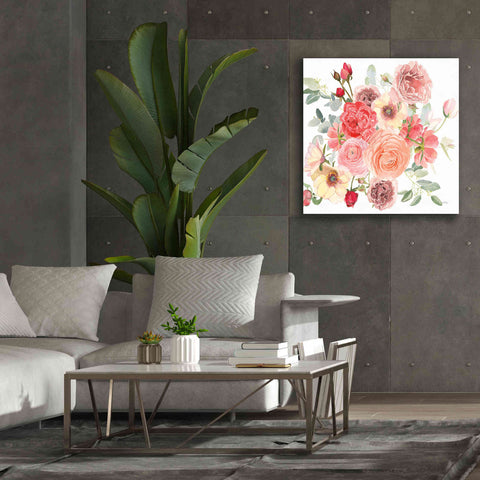 Image of 'Boho Bouquet  XIV' by James Wiens, Canvas Wall Art,37 x 37