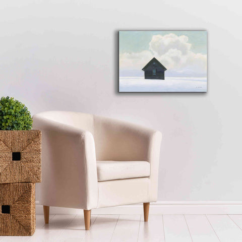 Image of 'Lonely Winter Landscape I' by James Wiens, Canvas Wall Art,26 x 18