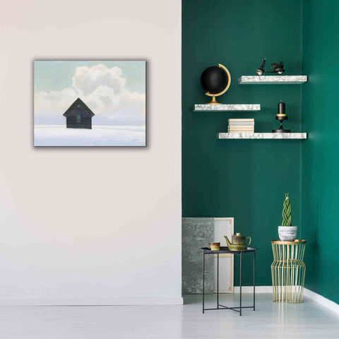 Image of 'Lonely Winter Landscape I' by James Wiens, Canvas Wall Art,34 x 26