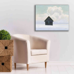 'Lonely Winter Landscape I' by James Wiens, Canvas Wall Art,34 x 26