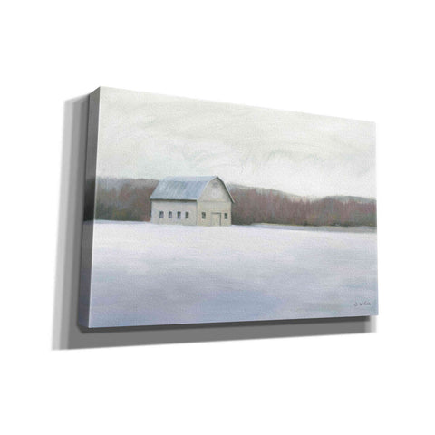 Image of 'Winter Barn' by James Wiens, Canvas Wall Art,18x12x1.1x0,26x18x1.1x0,40x26x1.74x0,60x40x1.74x0