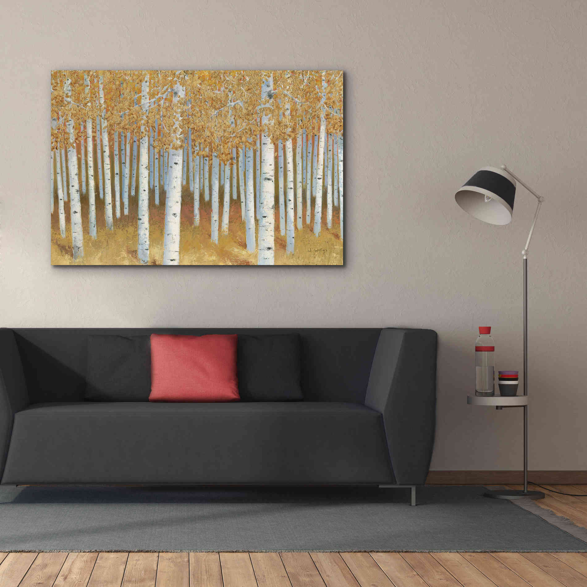 'Forest of Gold' by James Wiens, Canvas Wall Art,60 x 40