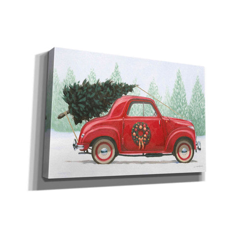Image of 'Christmas Farm I' by James Wiens, Canvas Wall Art,18x12x1.1x0,26x18x1.1x0,40x26x1.74x0,60x40x1.74x0