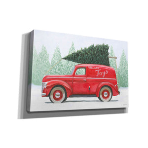 'Christmas Farm II' by James Wiens, Canvas Wall Art,18x12x1.1x0,26x18x1.1x0,40x26x1.74x0,60x40x1.74x0