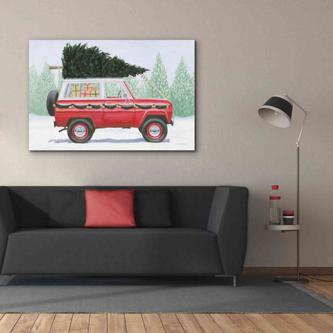 Image of 'Christmas Farm III' by James Wiens, Canvas Wall Art,60 x 40