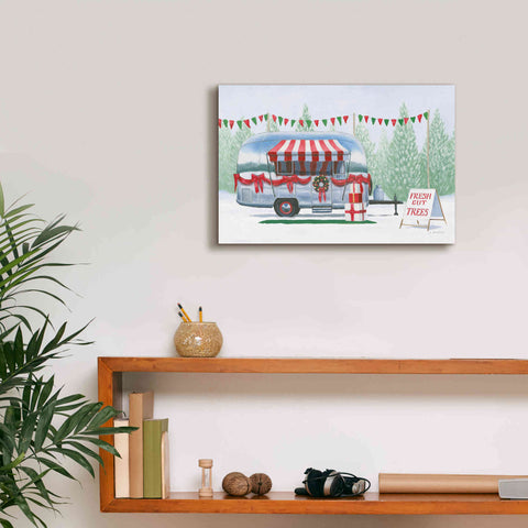 Image of 'Christmas Farm IV' by James Wiens, Canvas Wall Art,18 x 12