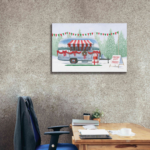 Image of 'Christmas Farm IV' by James Wiens, Canvas Wall Art,40 x 26