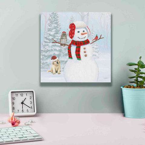 Image of 'Dressed for Christmas II Crop' by James Wiens, Canvas Wall Art,12 x 12