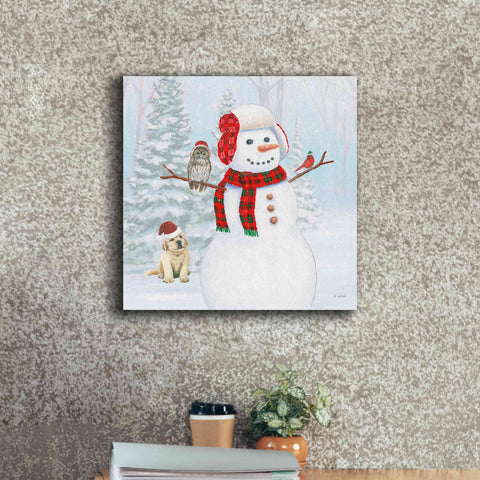 Image of 'Dressed for Christmas II Crop' by James Wiens, Canvas Wall Art,18 x 18