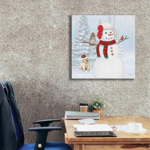 Image of 'Dressed for Christmas II Crop' by James Wiens, Canvas Wall Art,26 x 26