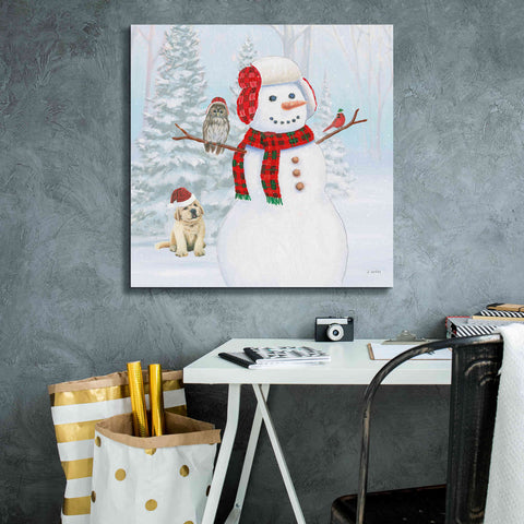 Image of 'Dressed for Christmas II Crop' by James Wiens, Canvas Wall Art,26 x 26